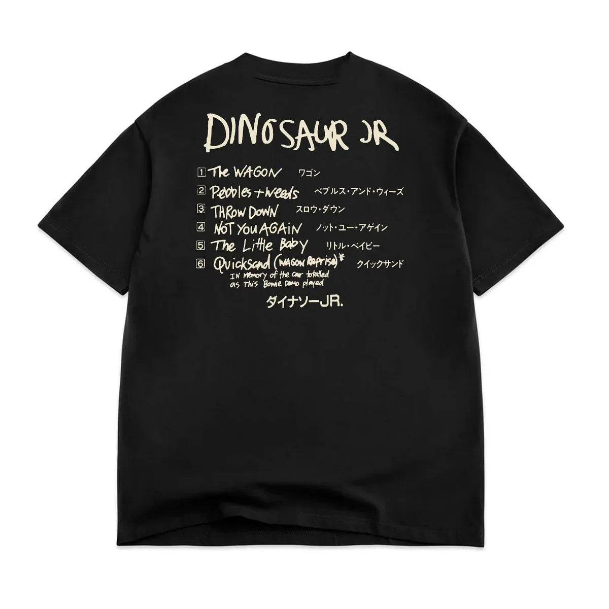 COLOR BARS IMPORT TEE BLACK