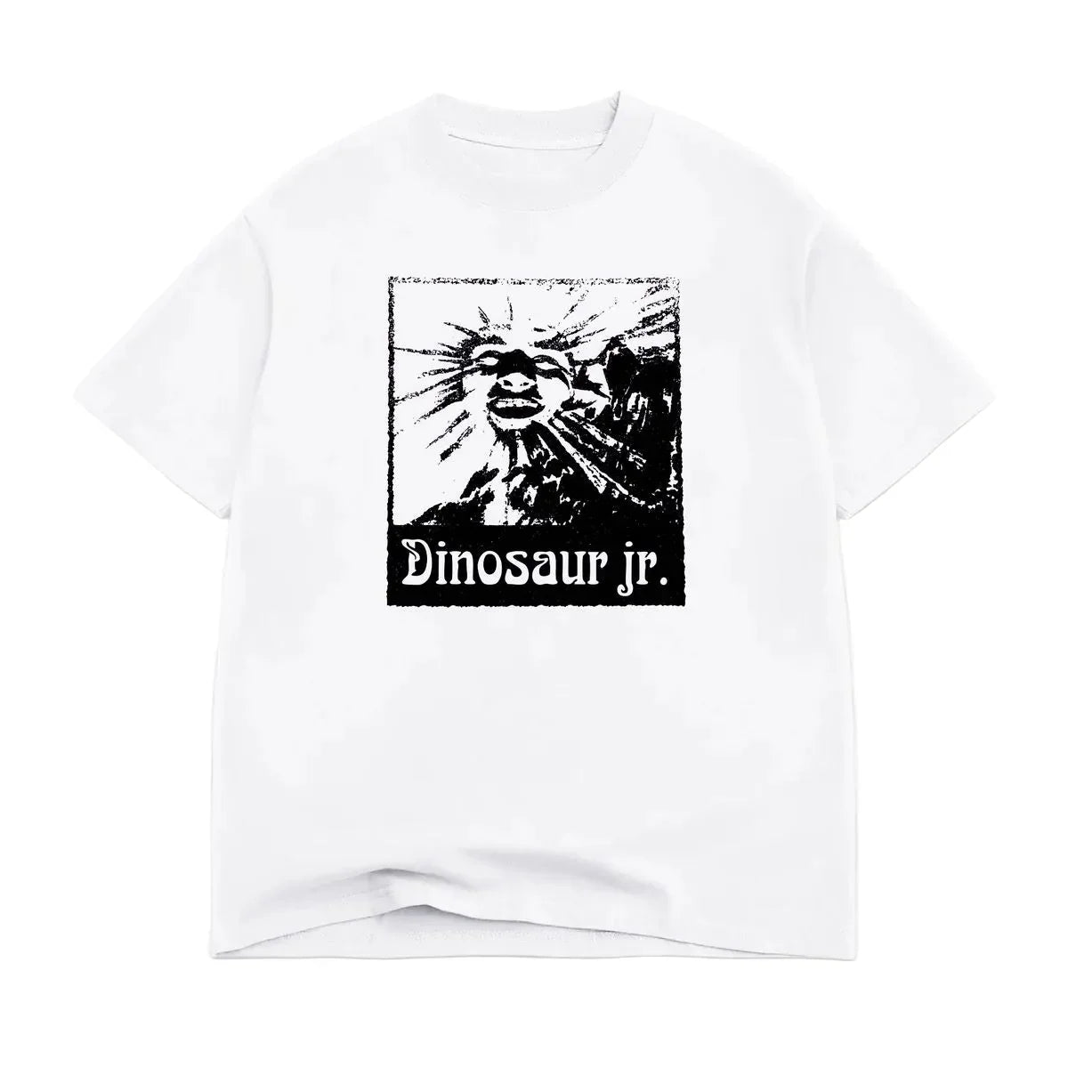 COLOR BARS SUN TEE WHITE