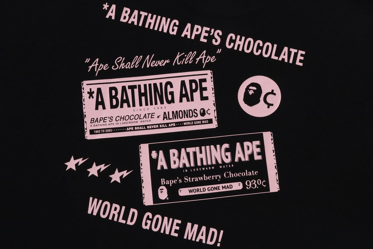 BAPE Chocolate Ape Head Tee Kid's Apparel