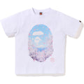 BAPE Sakura Photo Ape Head Tee Kids Apparel