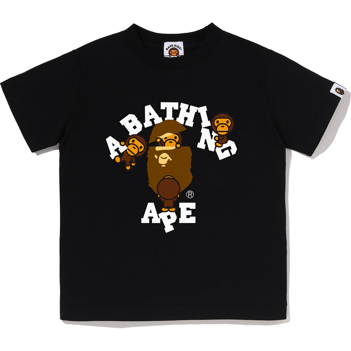 BAPE College Milo Tee Big Kids Apparel