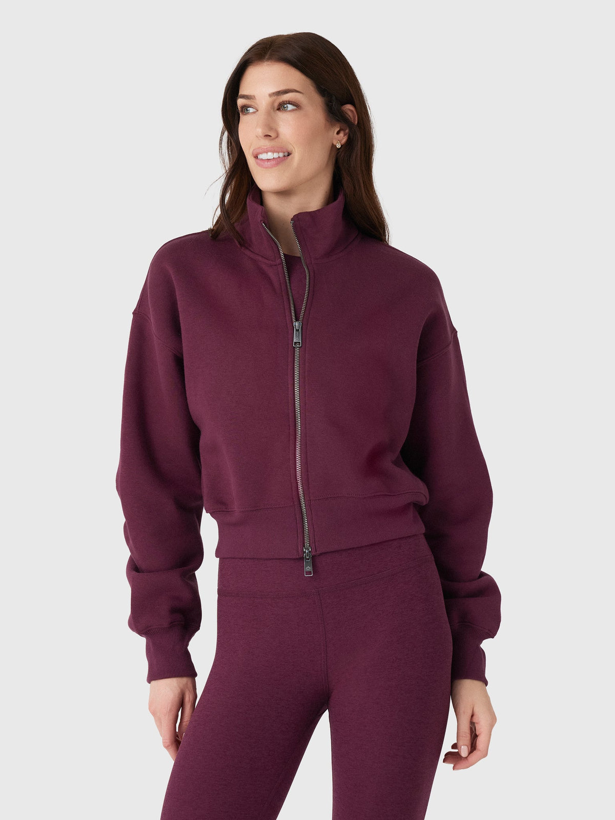Beyond Yoga Women's LuxeFleece 2.0 Double Zip Jacket