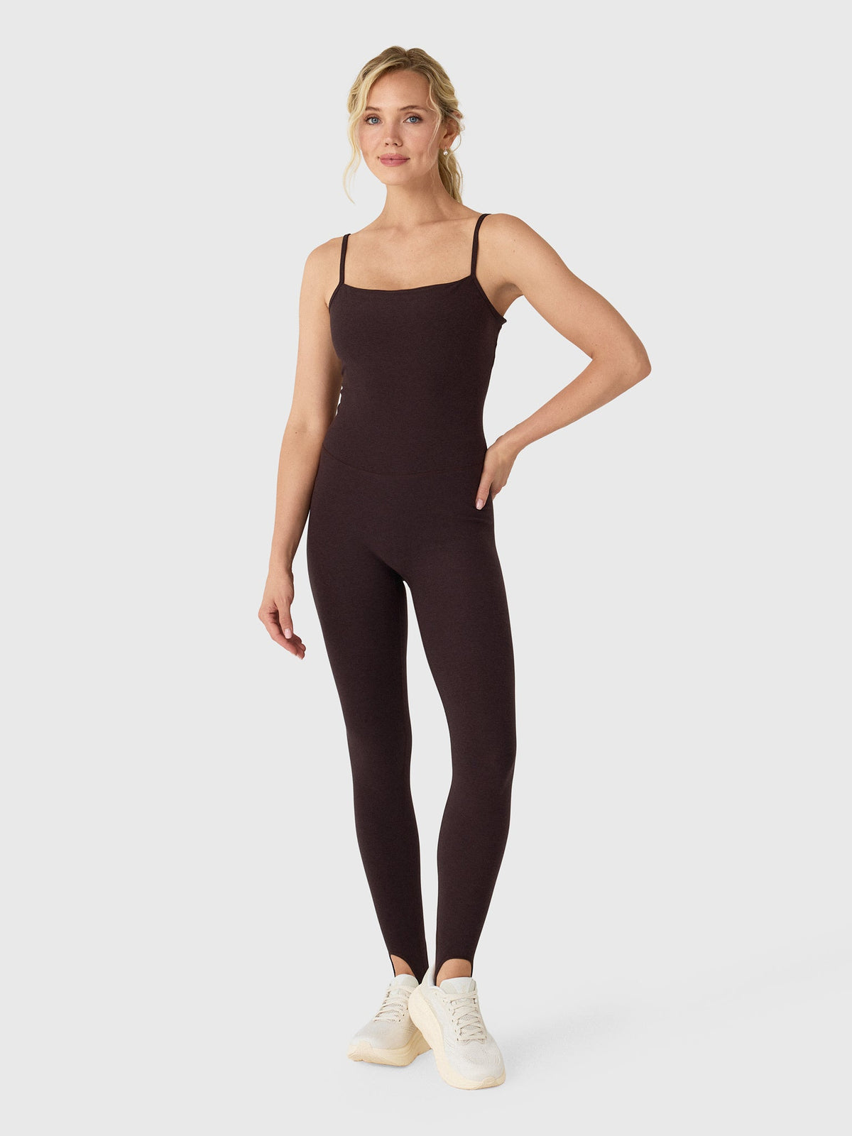 Beyond Yoga Women's Spacedye Stirrup Jumpsuit