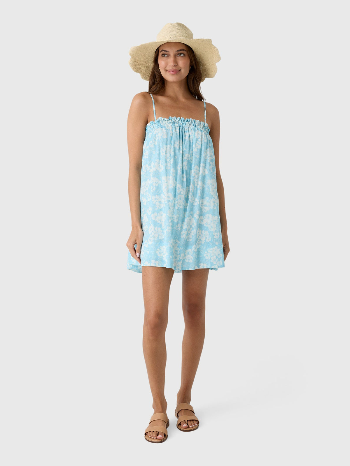 Peony Women's Ruched Mini Dress