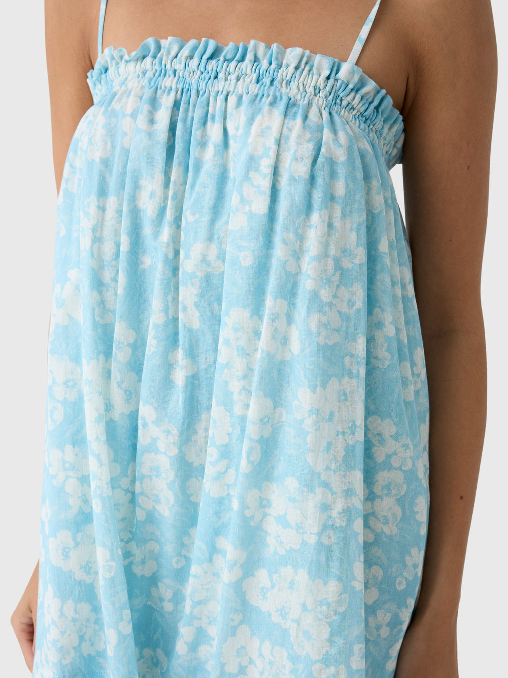 Peony Women's Ruched Mini Dress