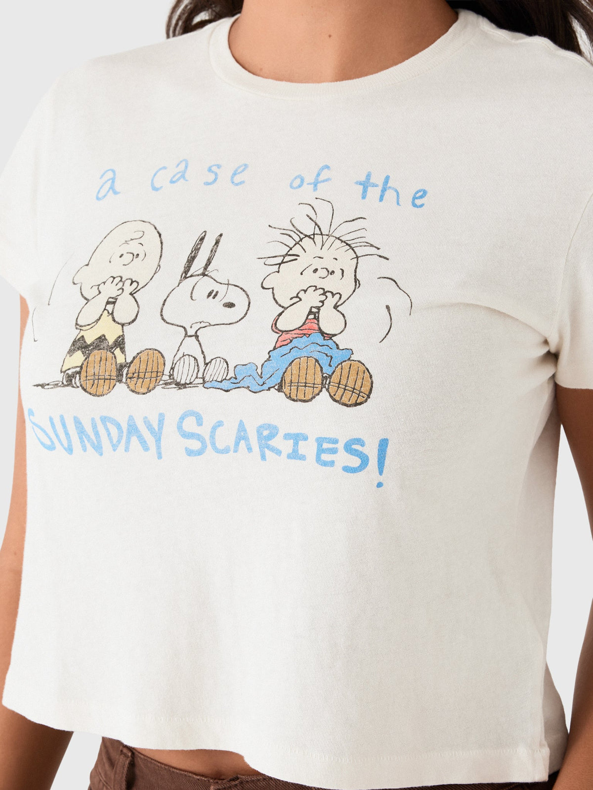 Re/Done Women's Scaries 50s Boxy Tee