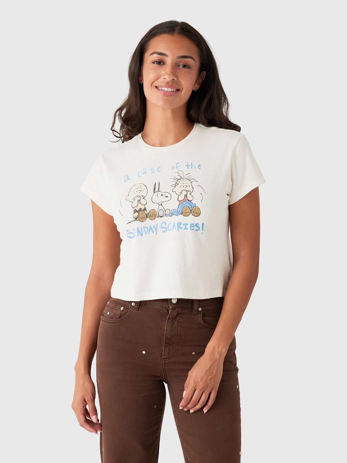 Re/Done Women's Scaries 50s Boxy Tee