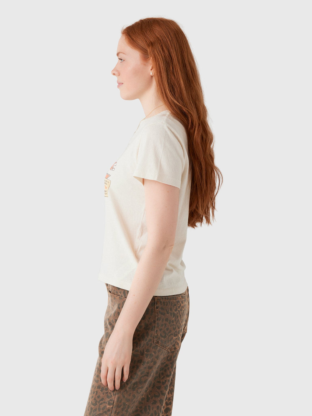 Re/Done Women's Just A Girl Classic Tee