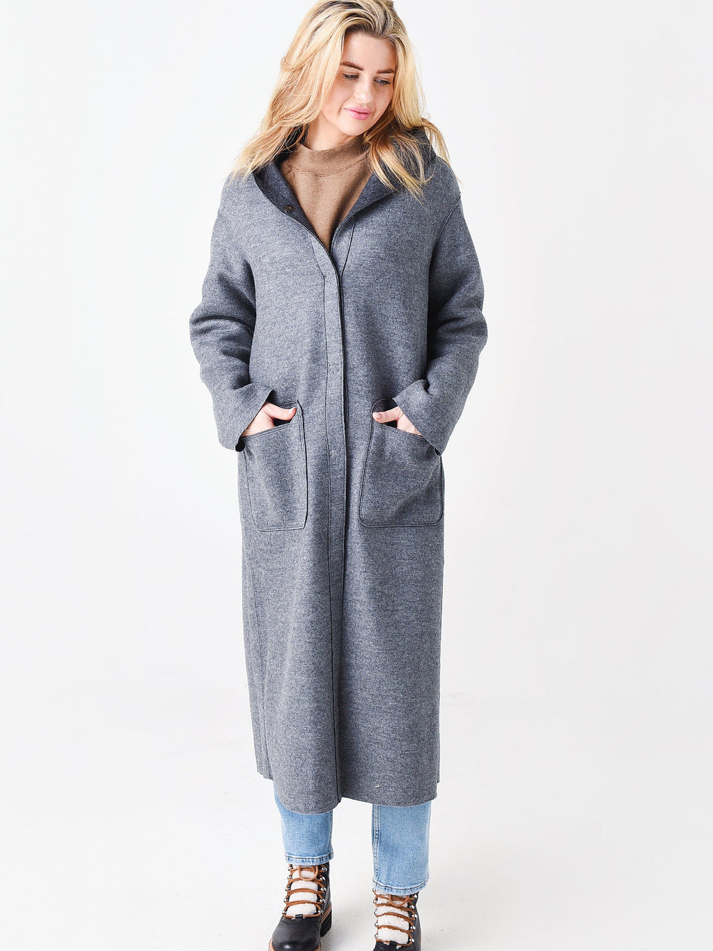 Frauenschuh Women's Olivia Hooded Wool Coat