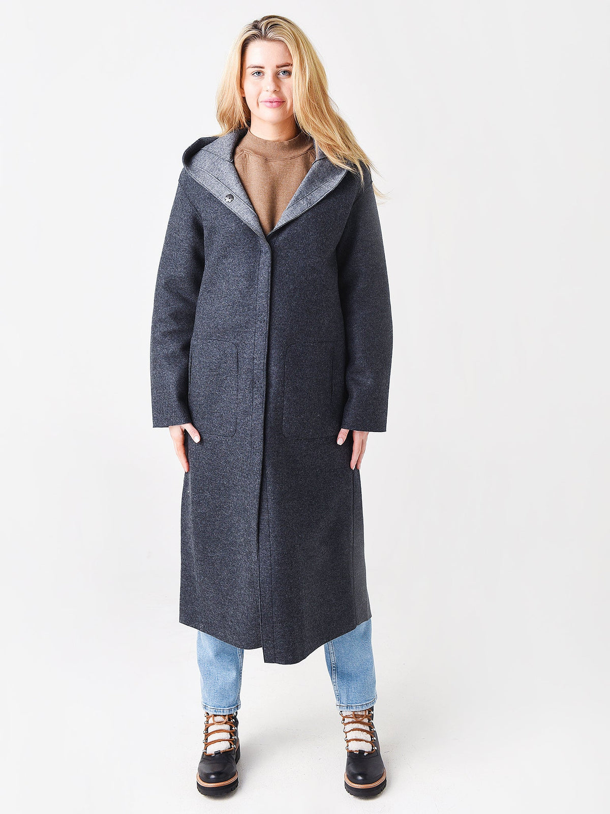 Frauenschuh Women's Olivia Hooded Wool Coat