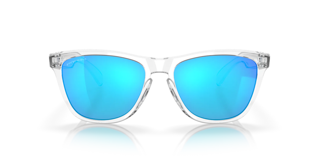 OAKLEY FROGSKINS CRYSTAL CLEAR PRIZM SAPPHIRE IRIDIUM