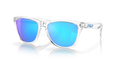 OAKLEY FROGSKINS CRYSTAL CLEAR PRIZM SAPPHIRE IRIDIUM