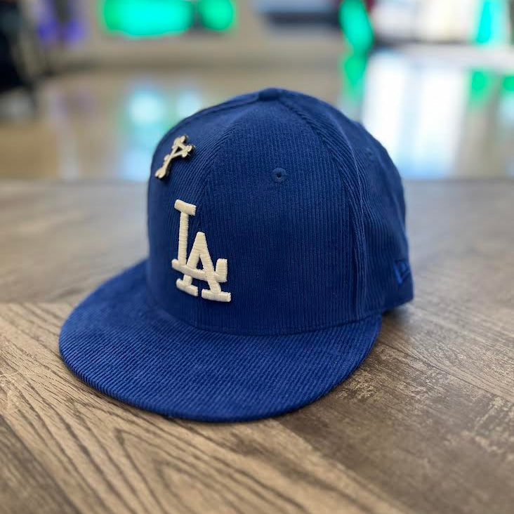5950 LOS DODGERS ROYAL CORDUROY 2 TONE GLOW IN THE DARK
