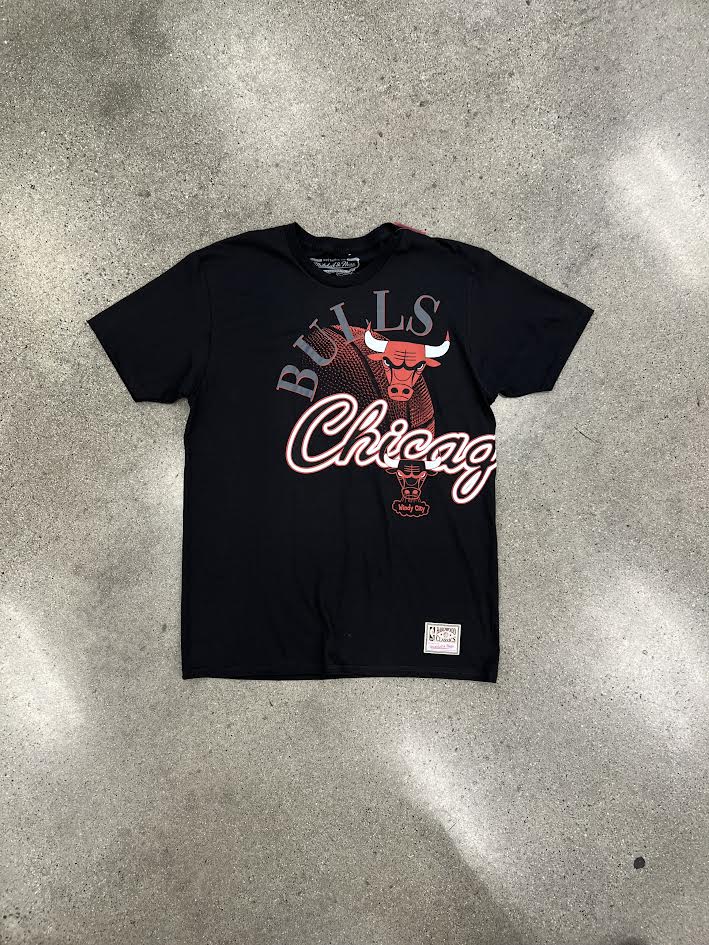 NBA MAXED OUT TEE BULLS BLACK