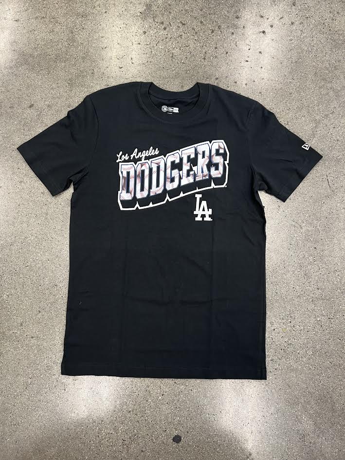 NEW ERA M G1 SS TEE 1936 LOS DODGERS ALT  BLK