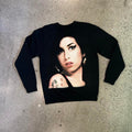 COLOR BARS AMY BACK TO BLACK CREWNECK