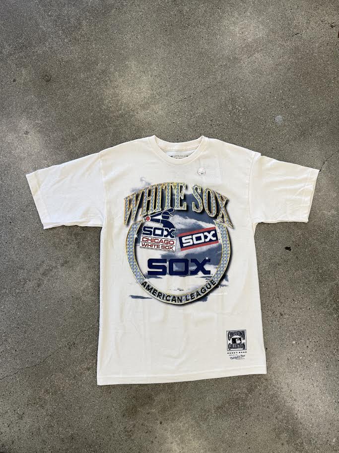 MITCHELL & NESS MLB CROWN JEWELS SS TEE COOP WHITE SOX