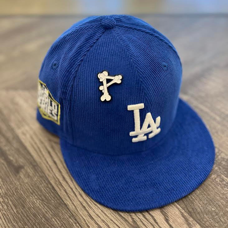 5950 LOS DODGERS ROYAL CORDUROY 2 TONE GLOW IN THE DARK