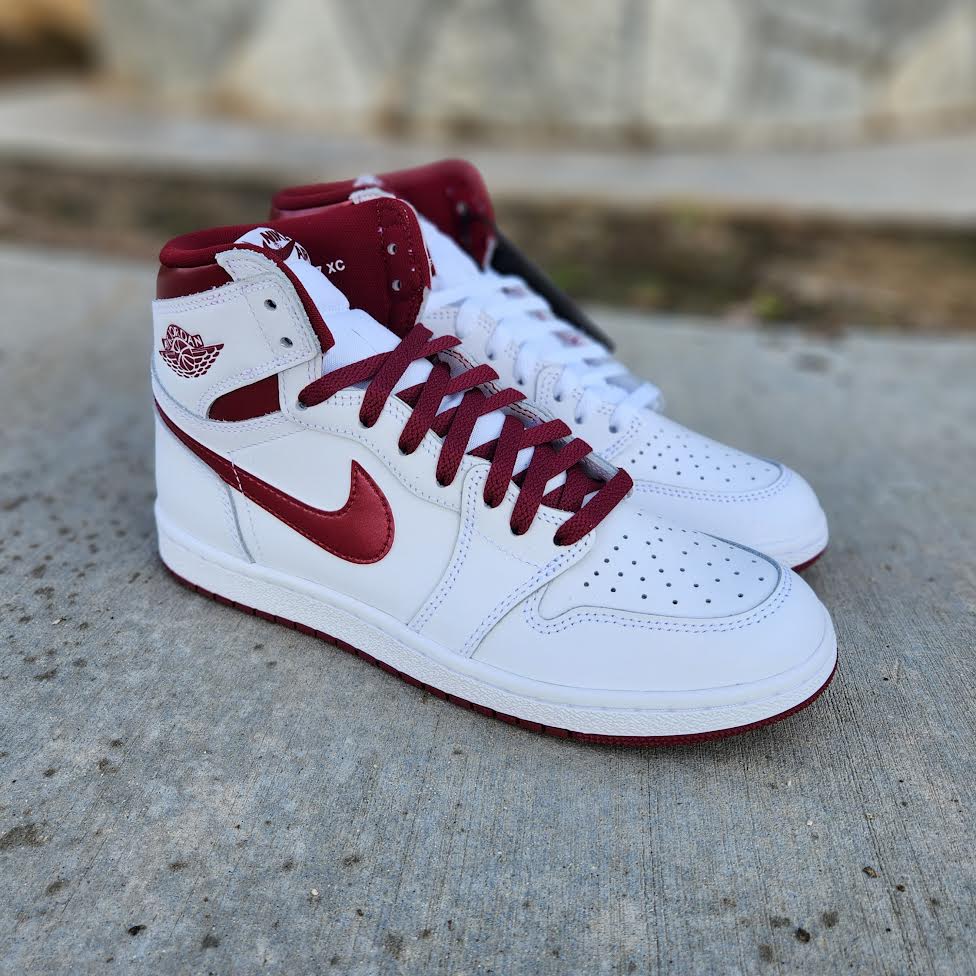 AIR JORDAN 1 HI 85 "METALLIC RED" (EXTREMELY DAMAGED BOX/SHOES DIRTY)