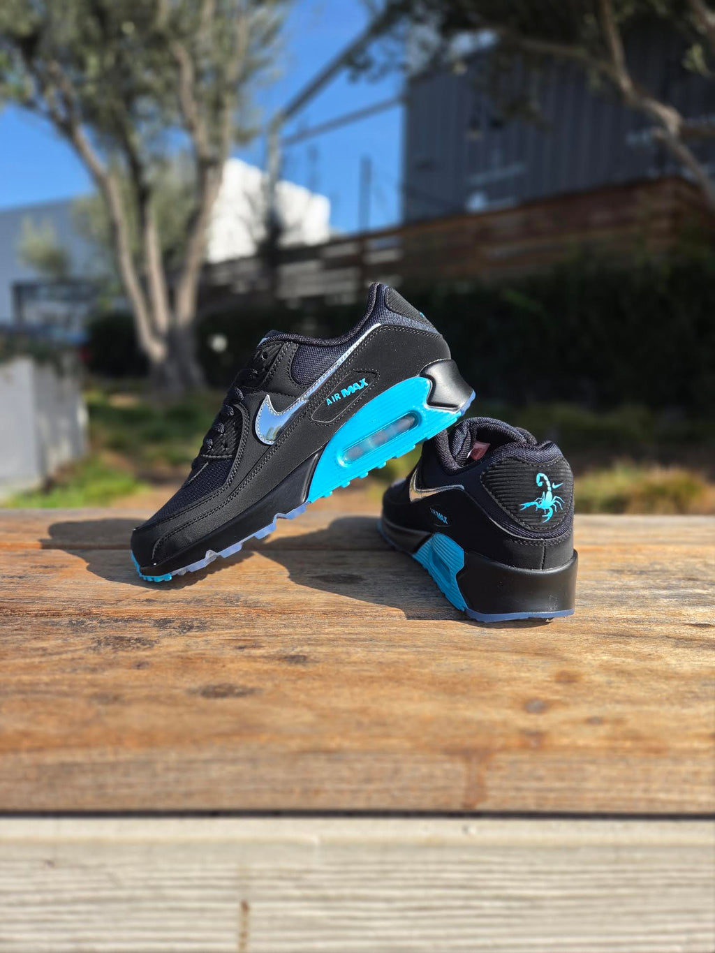 NIKE AIR MAX 90 PRM TREBLE 'AQUA SCORPION'