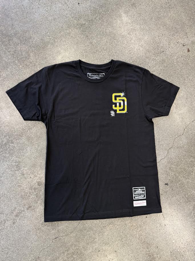 MITCHELL & NESS MLB AIRBRUSH SS TEE SAN DIEGO PADRES