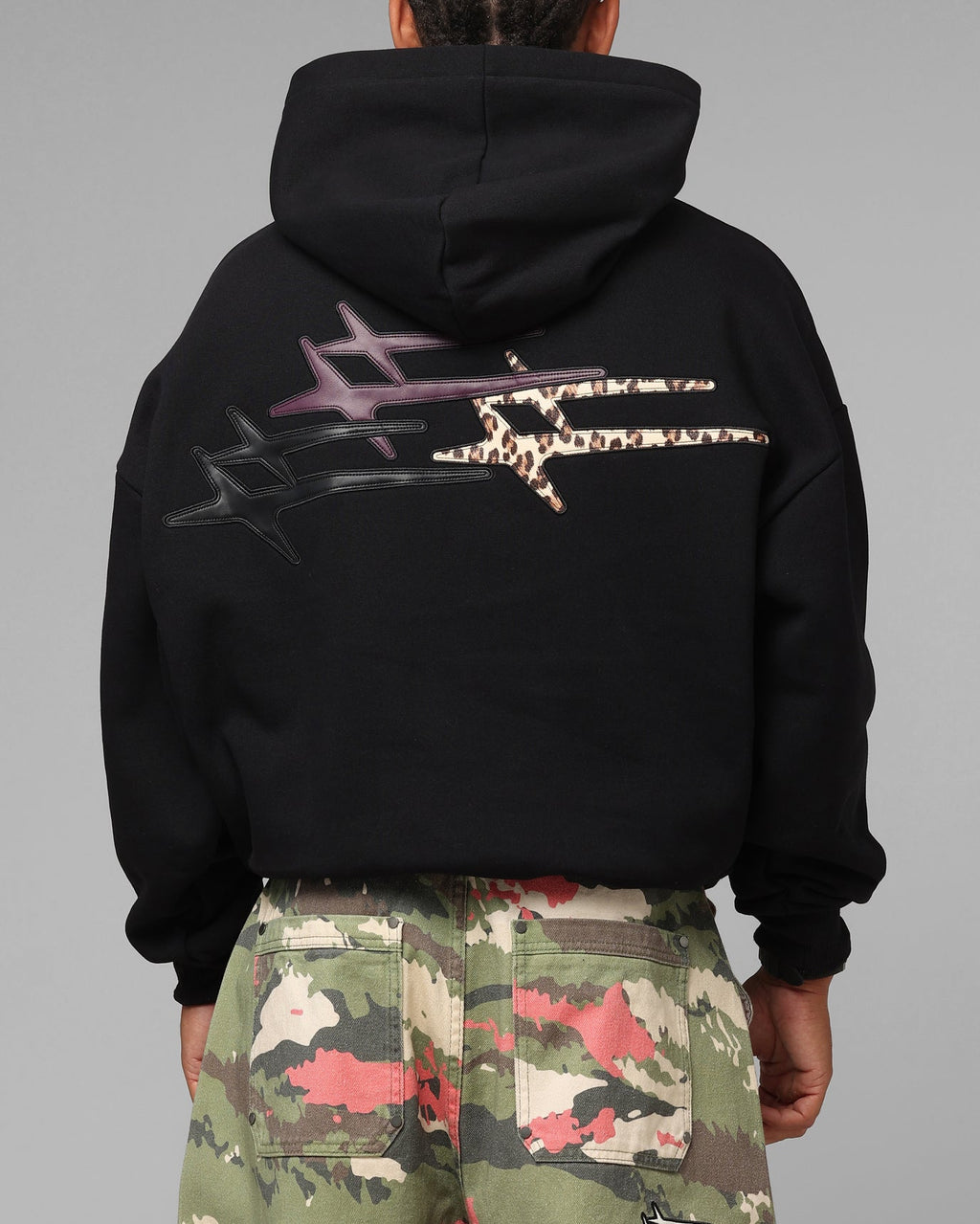 Loiter Star Global Hoodie Black