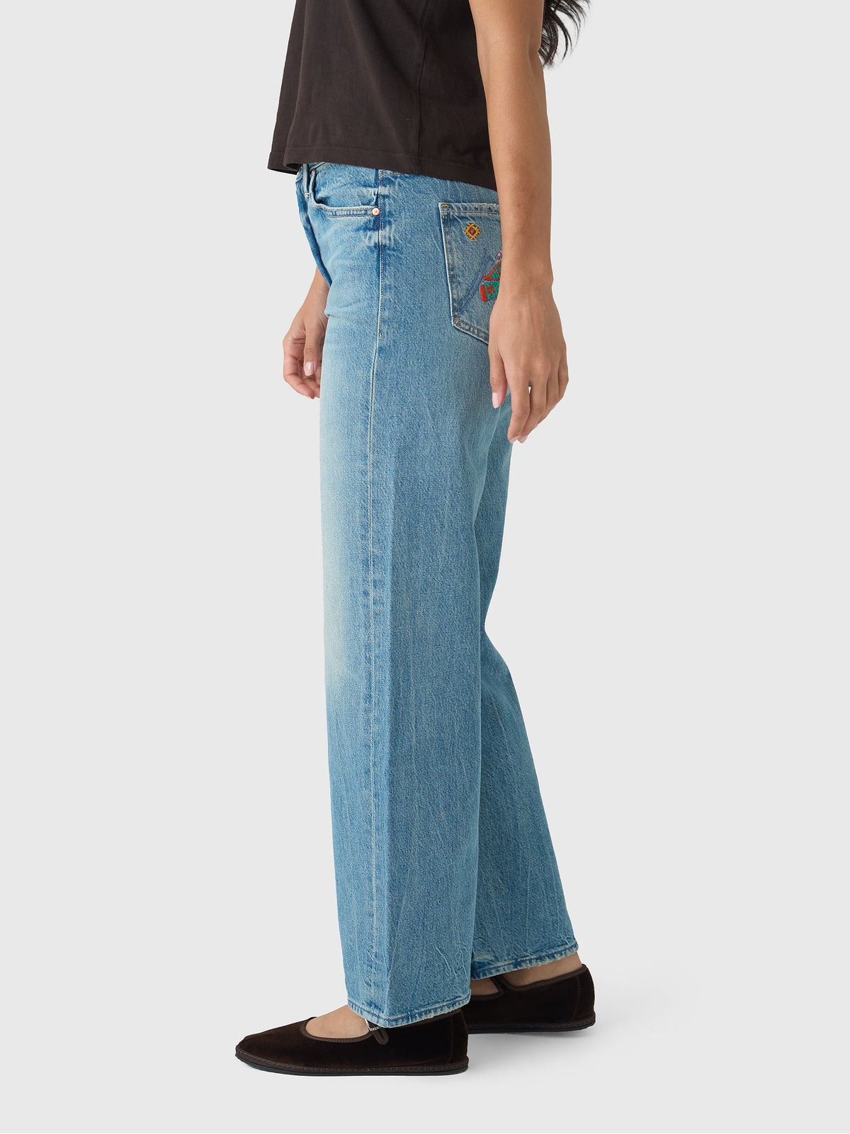 Mother Women's The Dodger Flood Jean
