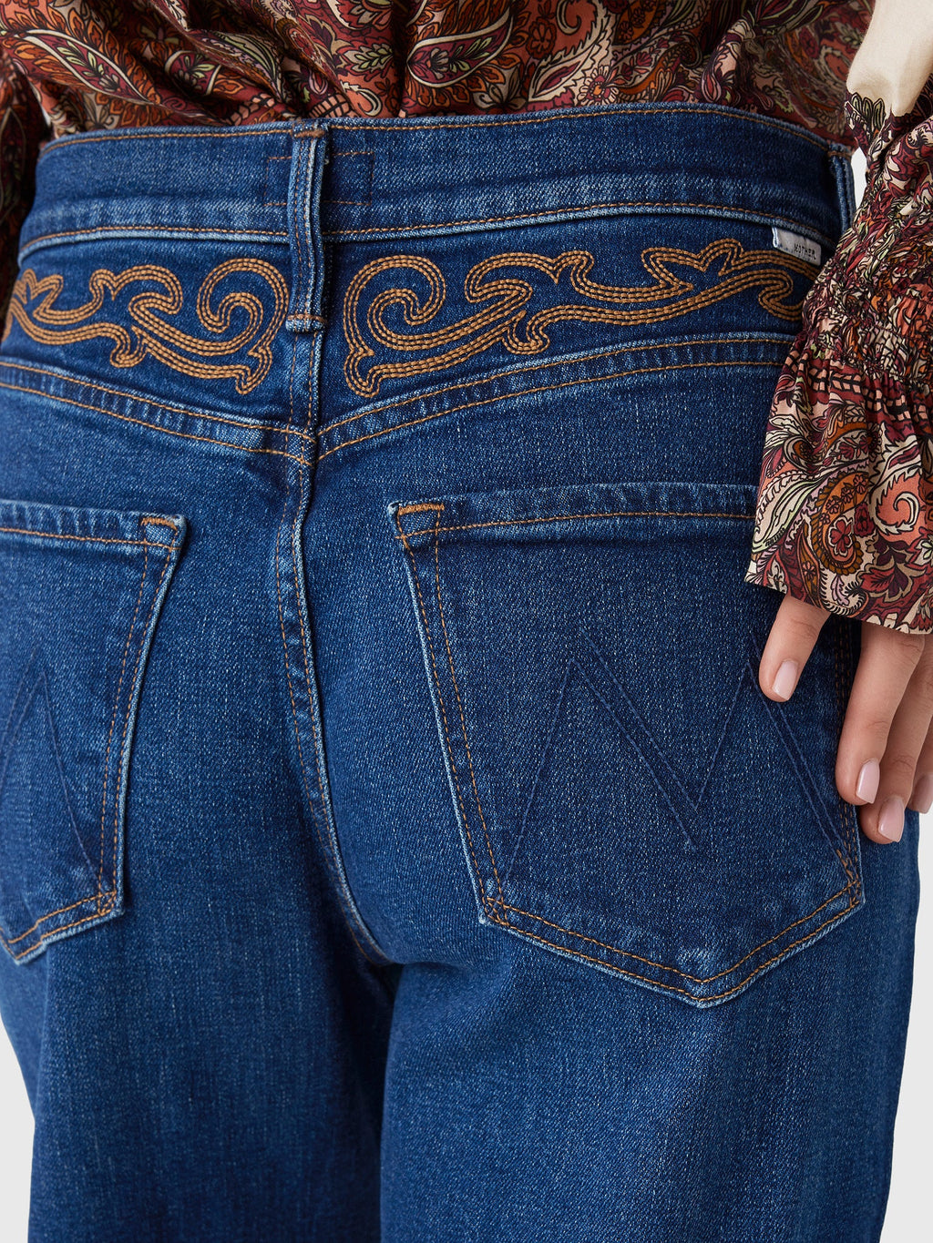 Mother Women's The Dodger Sneak Jean