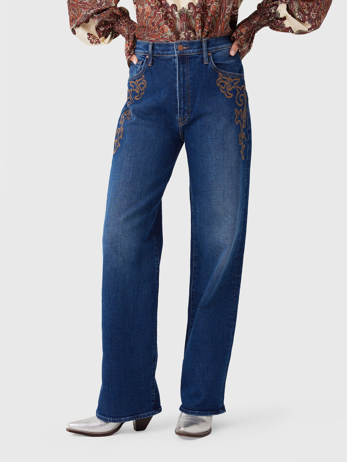 Mother Women's The Dodger Sneak Jean