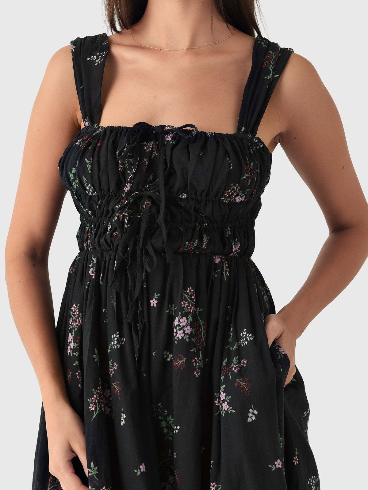 Ciao Lucia Women's Liv Cotton Voile Dress