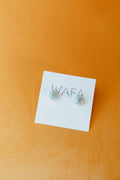 10MM Stud Earrings in Coastal Breeze