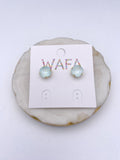 10MM Stud Earrings in Winter Moon