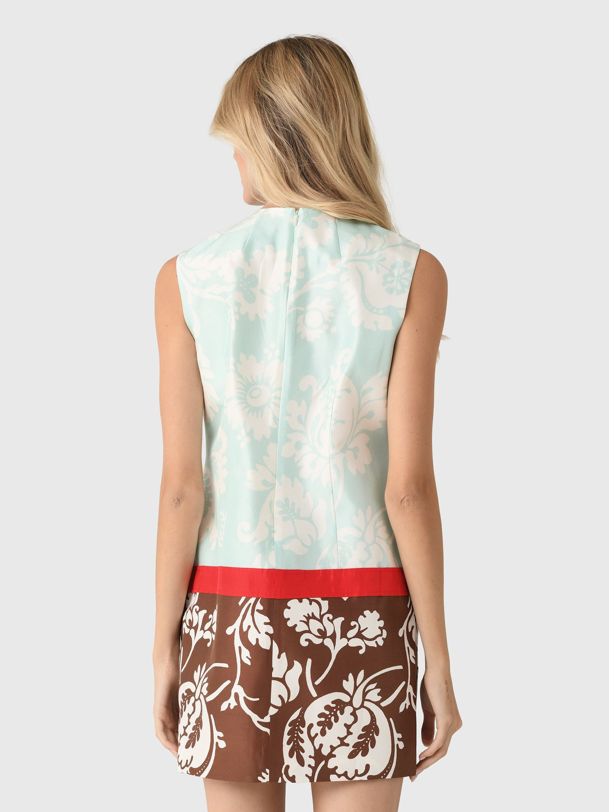 Oroton Women's Cabana Floral Mini Dress