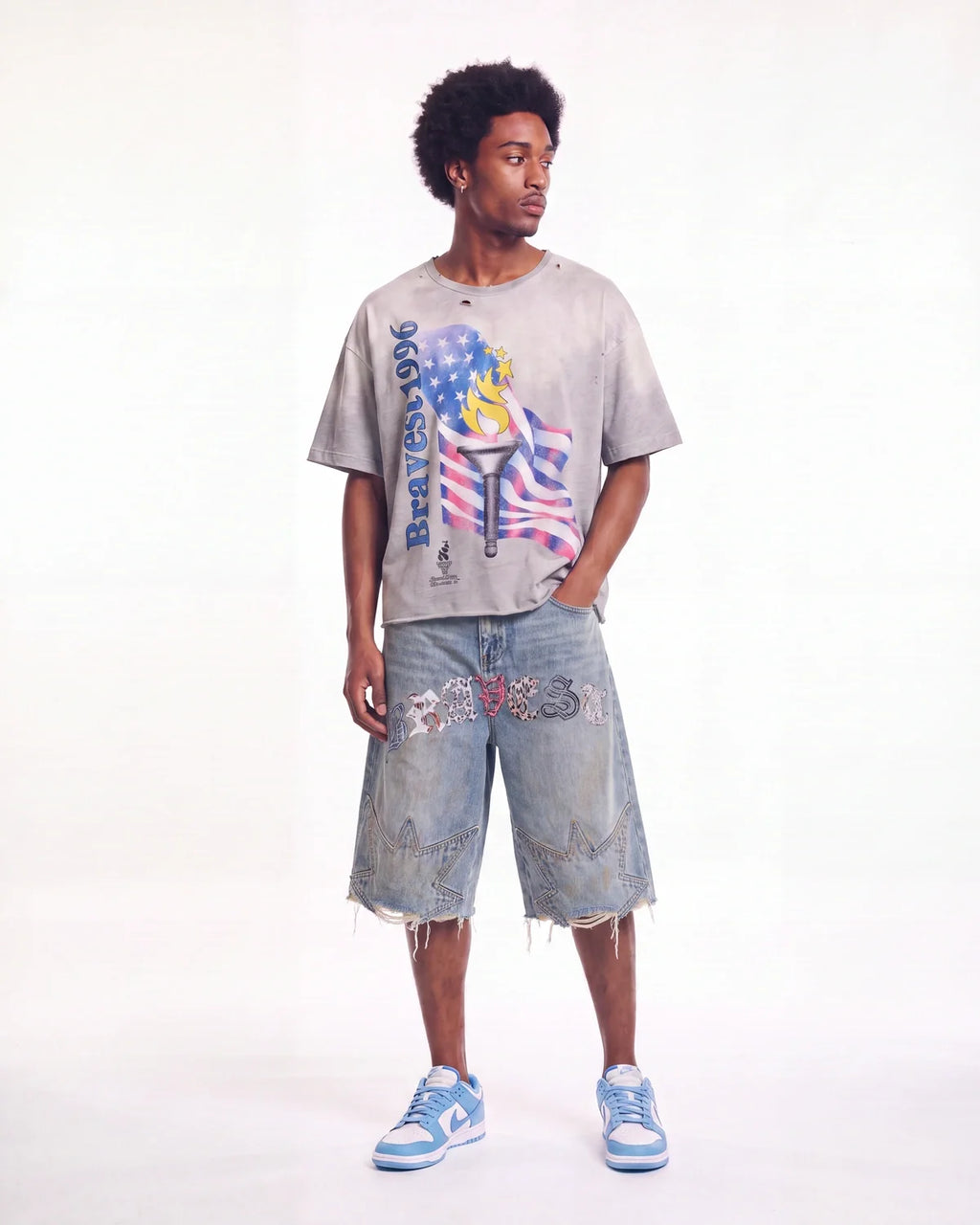 Bravest Studios Torch Tee Grey
