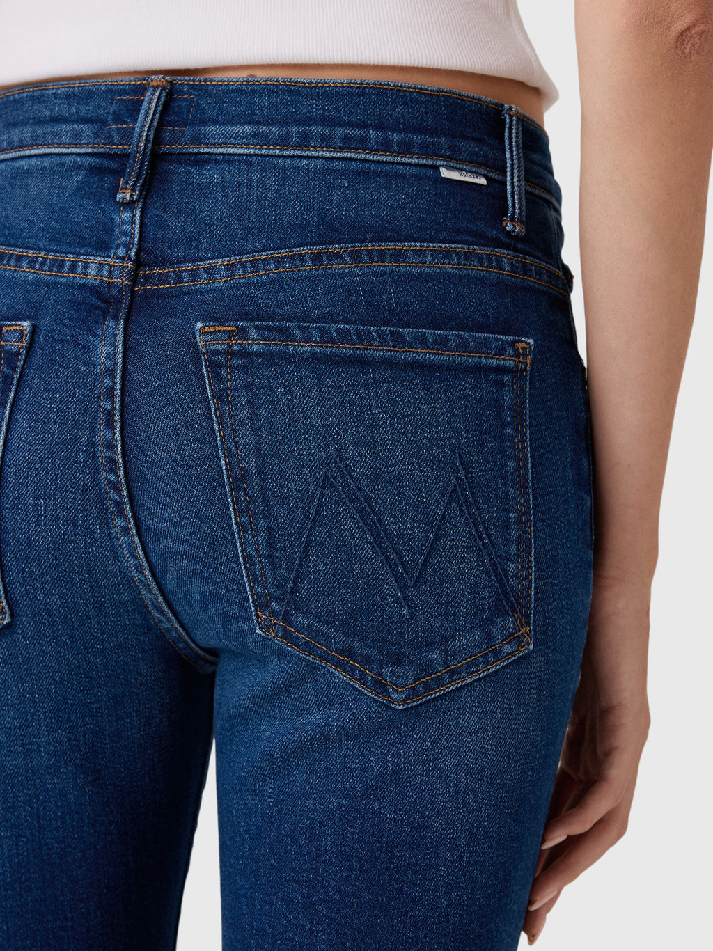 Mother Women's The Insider Ankle Step Fray Jean