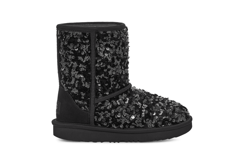 UGG Classic Short Chunky Sequin Kids Boots