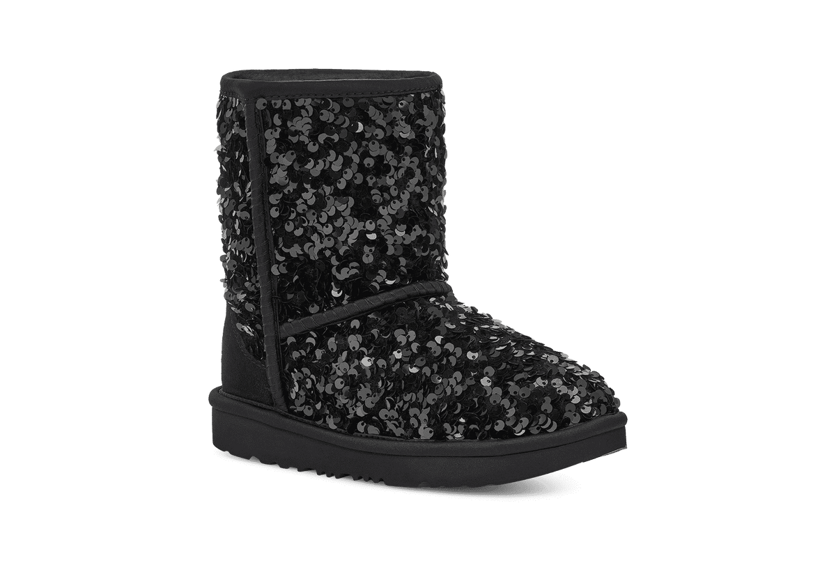 UGG Classic Short Chunky Sequin Kids Boots