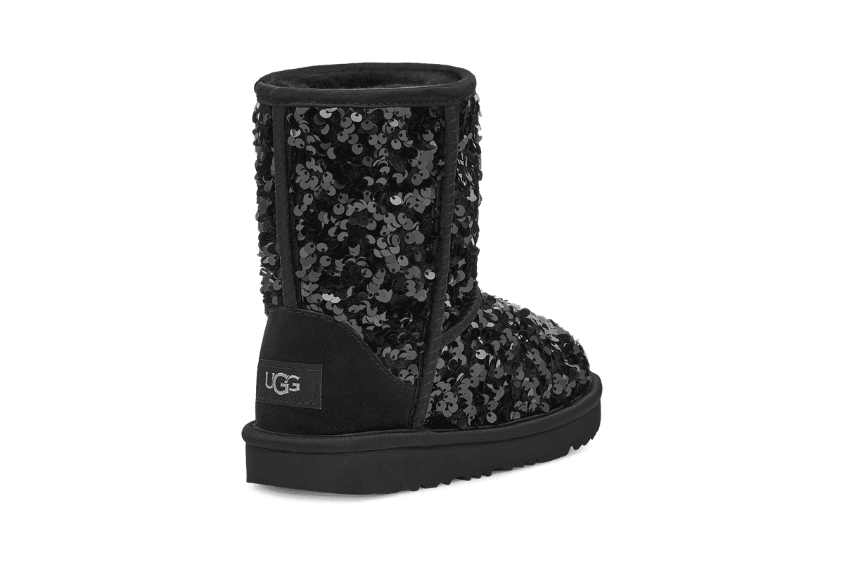 UGG Classic Short Chunky Sequin Kids Boots