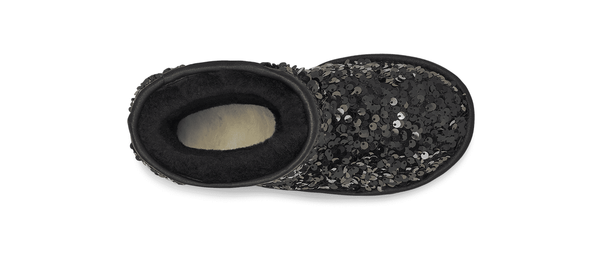 UGG Classic Short Chunky Sequin Kids Boots