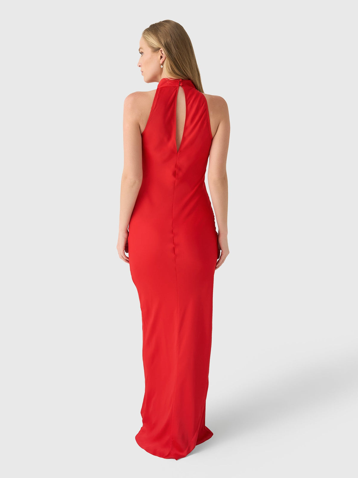 Rotate Women's Satin Maxi Dress