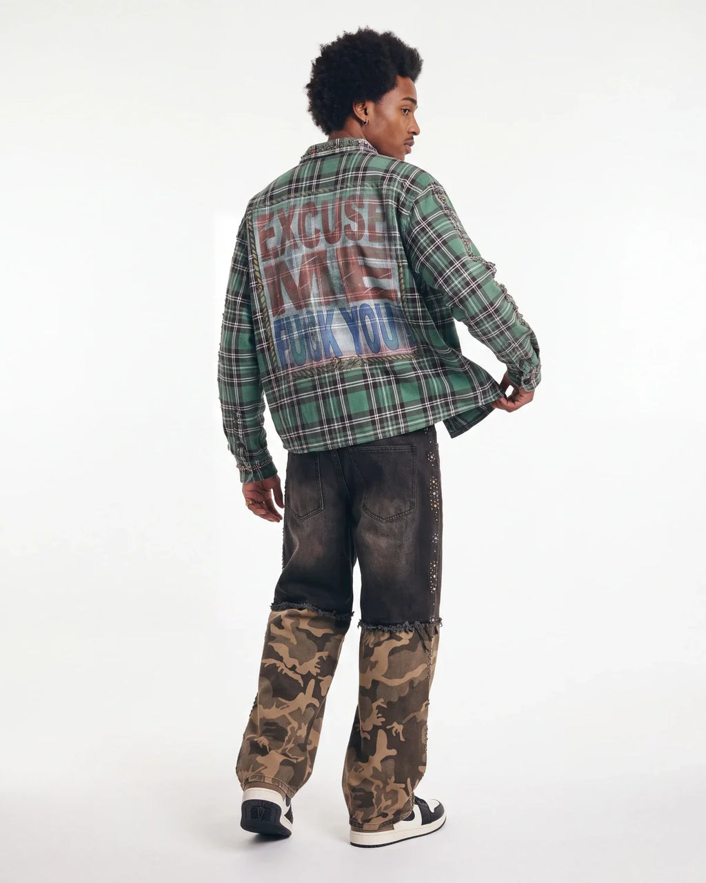 Vale Forever Jade Flannel Green