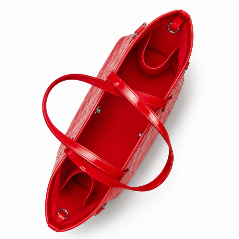 MONOGRAM TRAVEL SET - MIRROR RED