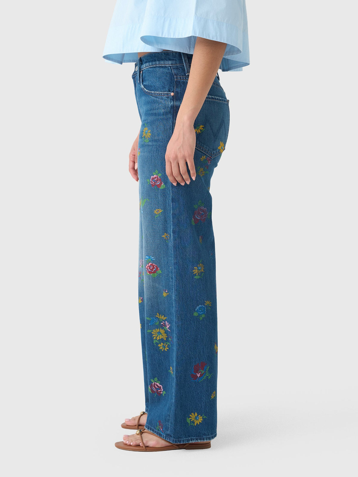 Mother Women's The Rerun Zip Sneak Jean