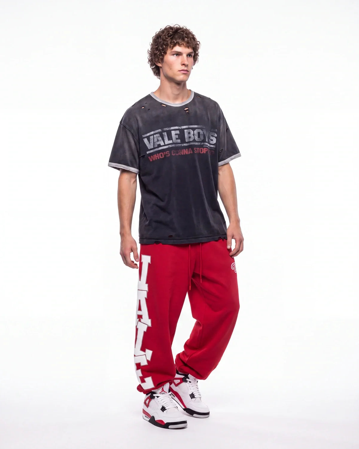 Vale Forever Lego Sweatpants Cherry Red