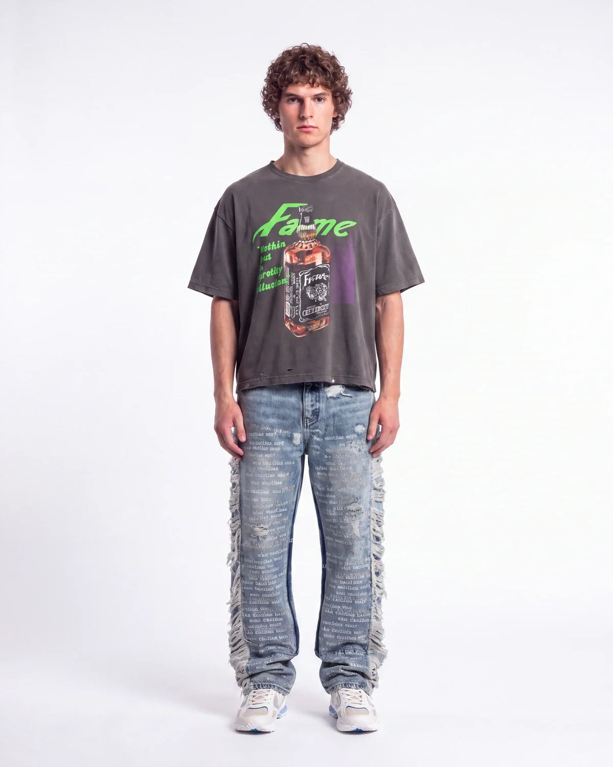 Triple Sevens Illusion Tee Black