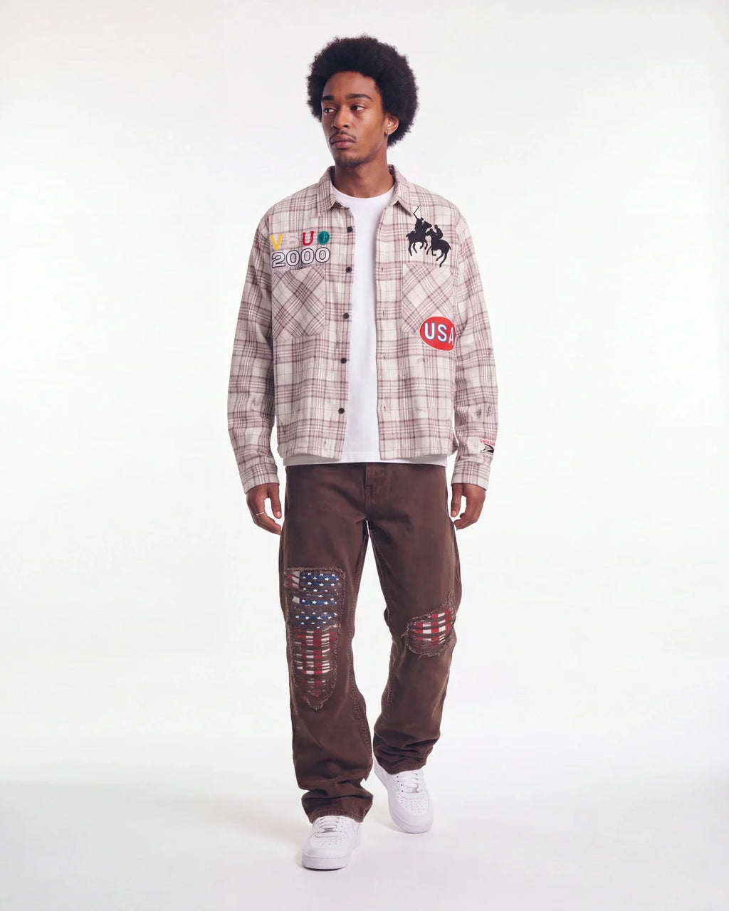 Bravest Studios Liberty Flare Denim Brown