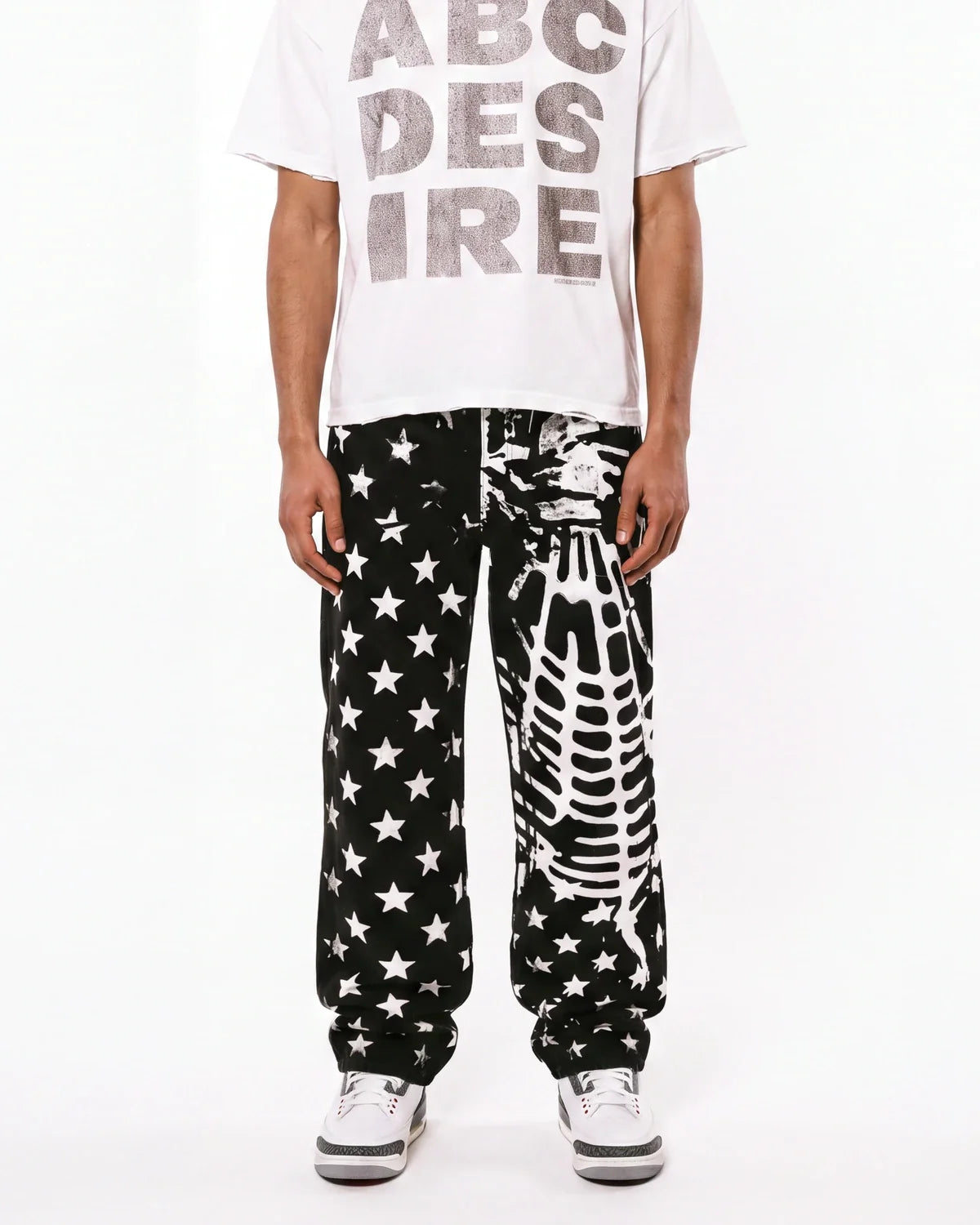 Sp5der Diplomat Denim Pants Black