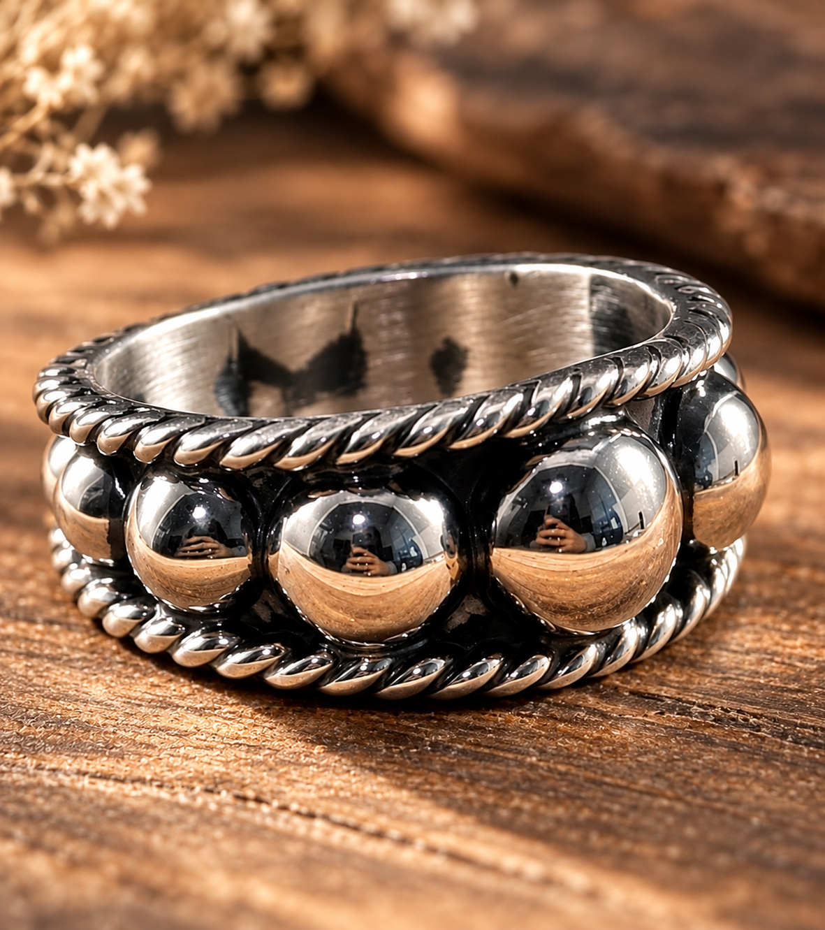 Boho Sol: Silver Spur Ring