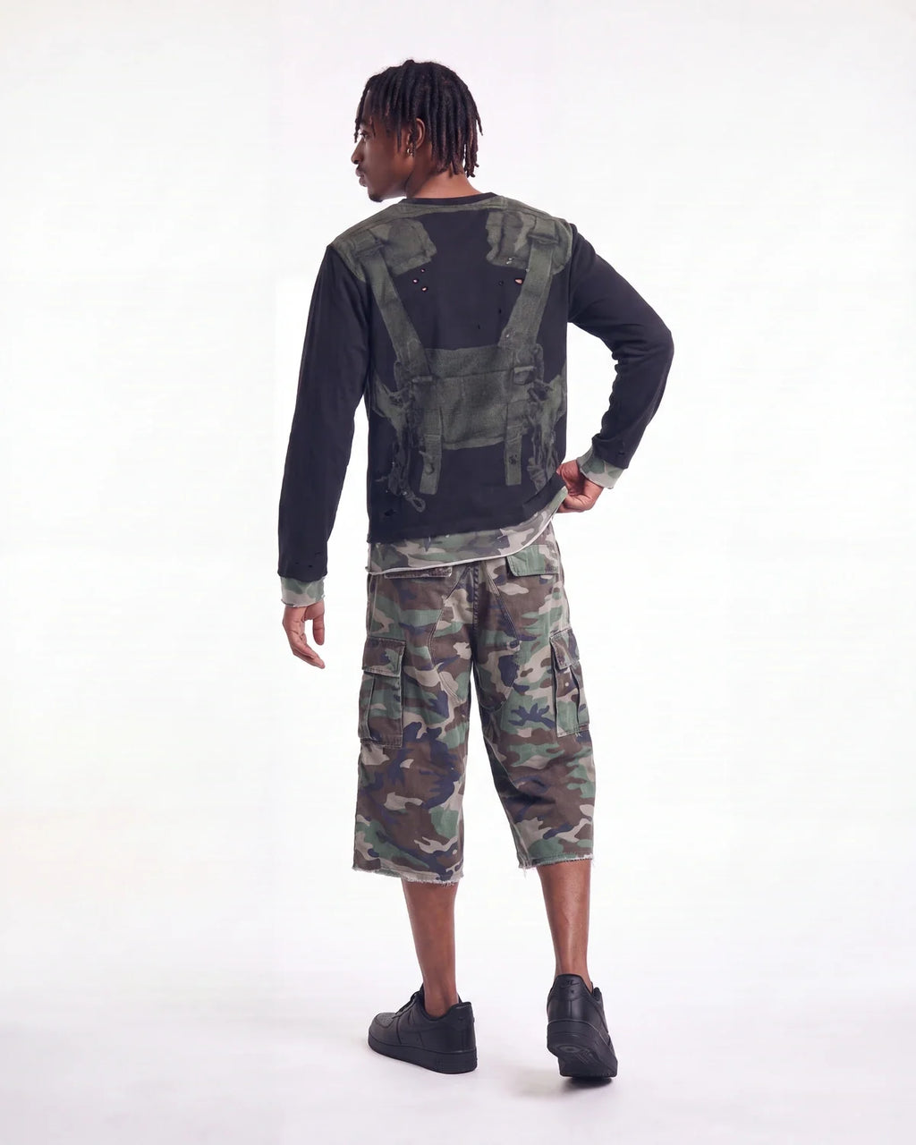 Bravest Studios War Baby Camo Cargo Shorts