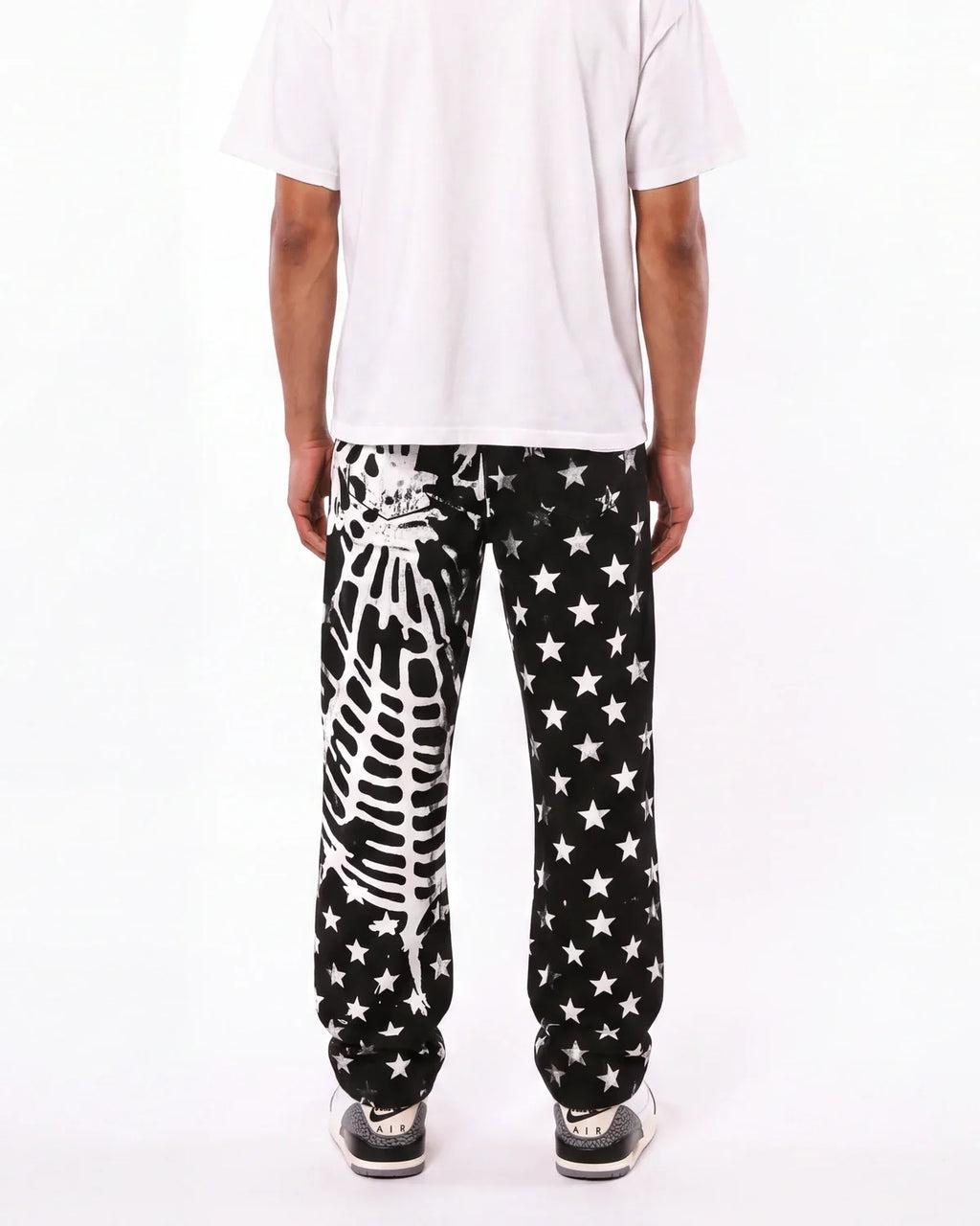 Sp5der Diplomat Denim Pants Black